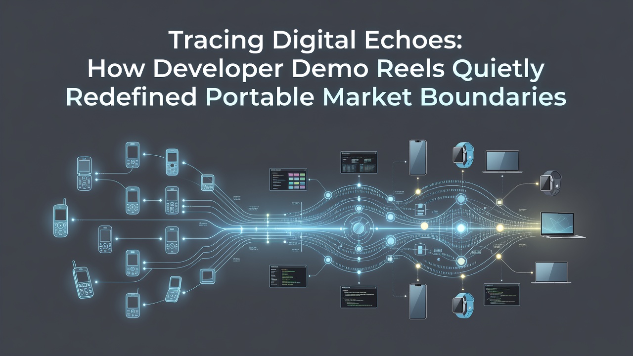 Side-by-side comparison of portable console demo reels highlighting performance metrics and boundary redefinitions in gaming hardware